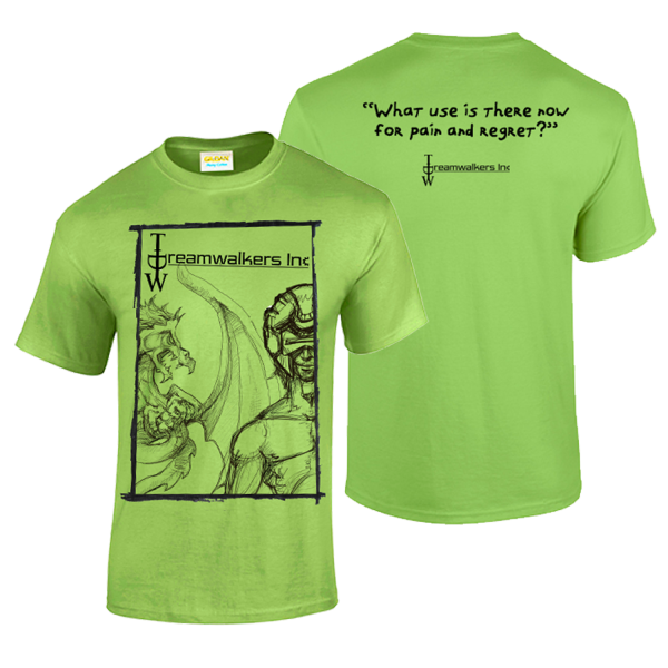 Aphrodisia Dragon T-Shirt Green