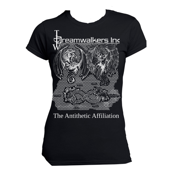 Antithetic Affiliation T-Shirt Girly Black