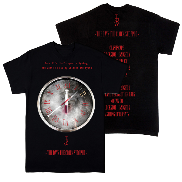 Clockstop T-Shirt Black