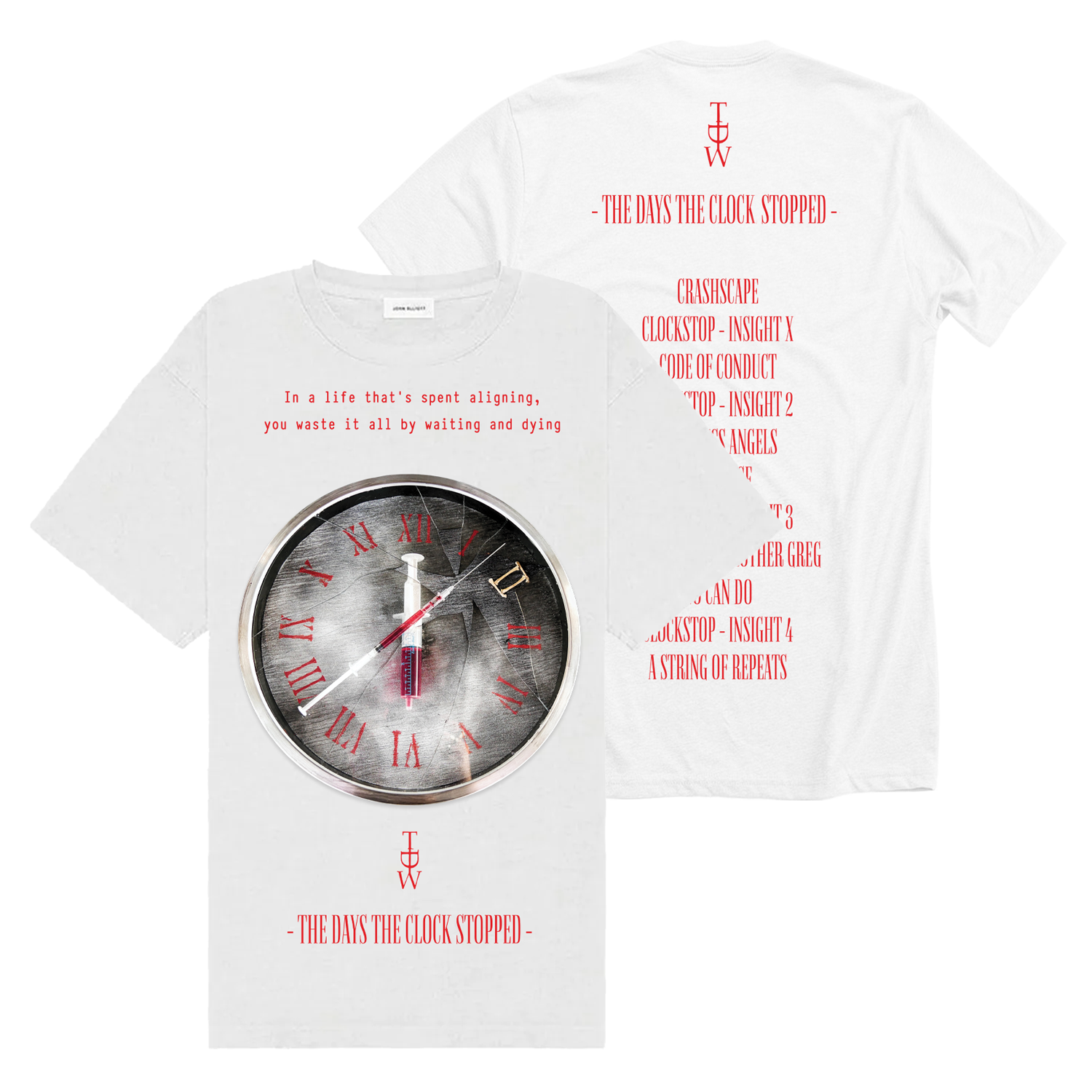 Clockstop T-Shirt White